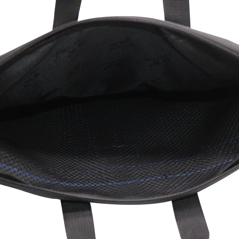 A4 Portable File Bag Lona Oxford Pano Multi-camada Informação Bag File Bag Papelaria Estudante Bolsas Material de escritório