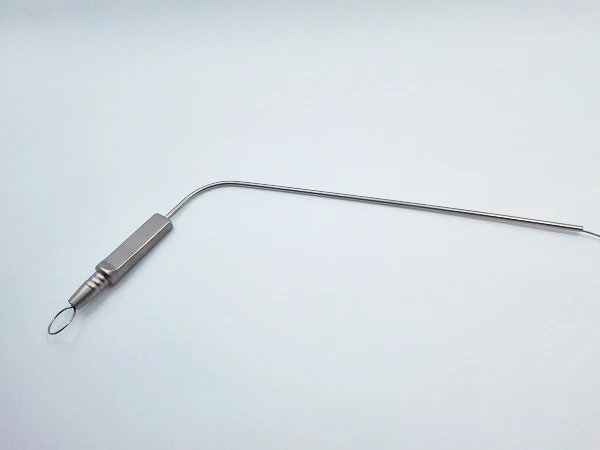 Surgical reusable autoclavable ent ear suction tube