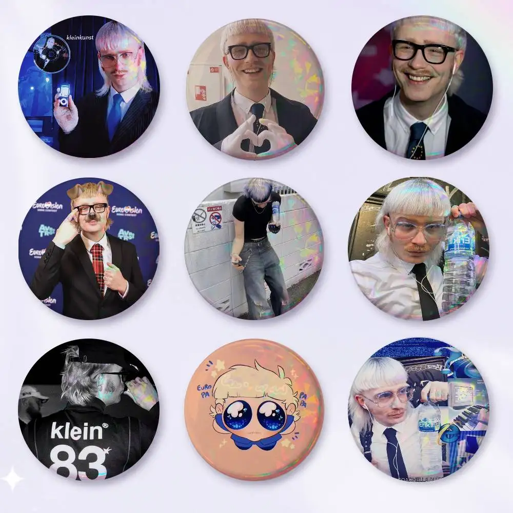 A-Joost Klein-n Anime Round Badges, Brooches, Clothing Accessories, Birthday Gifts, Anime Conventions