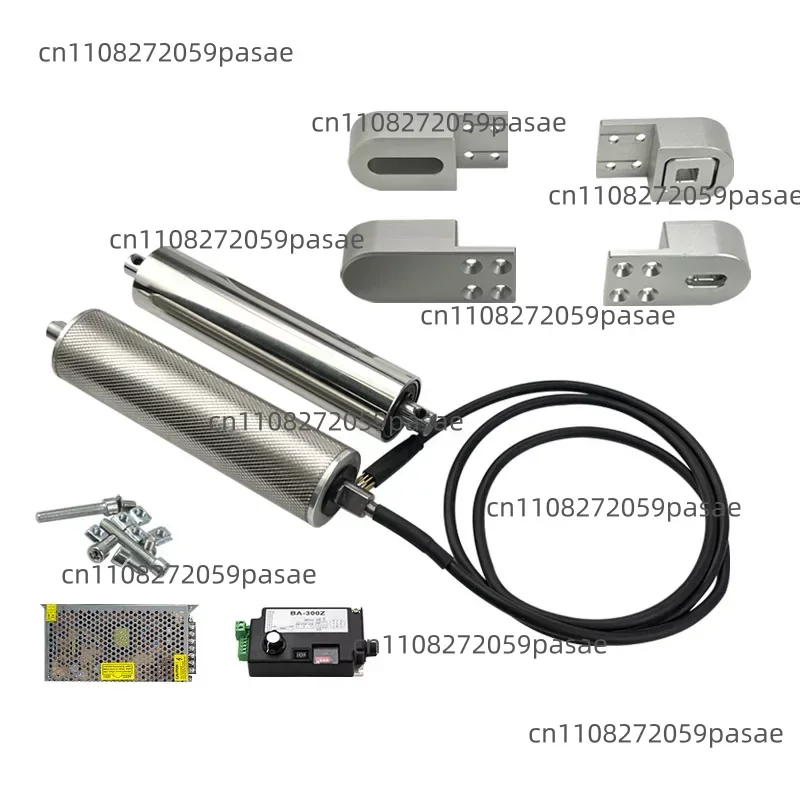Small Electric Drum DC Motor Built-in Stainless Steel Sorting Security Check Power Roller Diameter 38