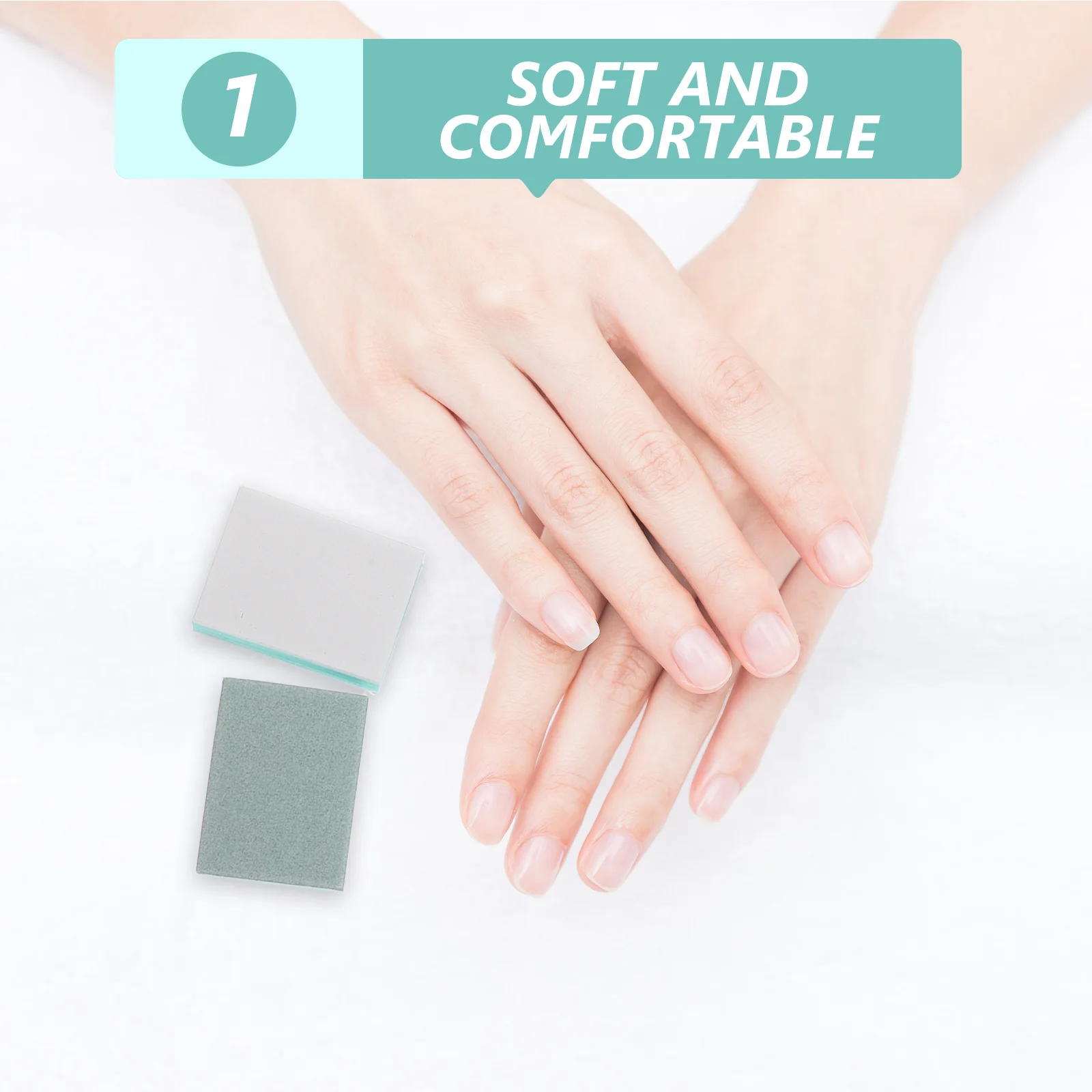 

50Pcs Fingernail Files Mini Sponge Nail Buffers High Elastic Blocks Polishing Filing Buffing Nail Art Tools Manicure Kit Bulk