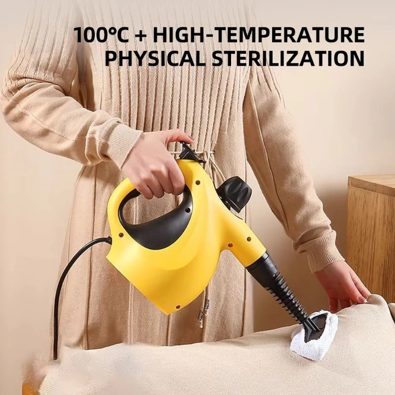450ml High-Pressure Steam Cleaning Machine Multifunctional Household Kitchen Cleaner with Adjustable Nozzle for Home Use
