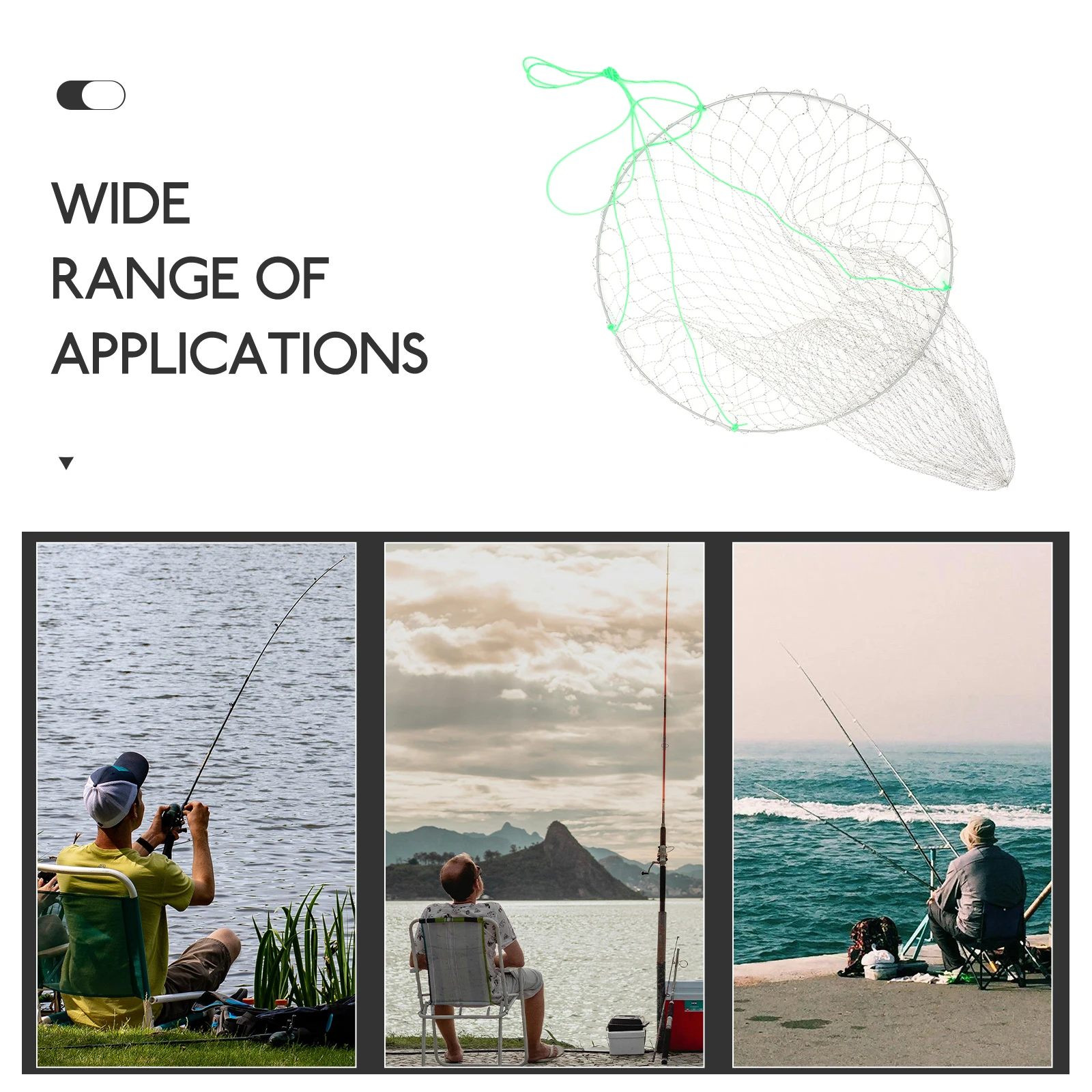 

Portable Fishing Durable Crab Cage Foldable Fish Traps Drop Net Bait Box Shrimp Cage Pier Net Garden Supplies Waterproof