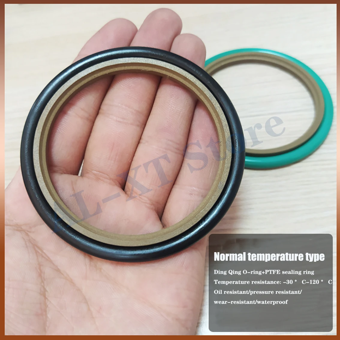 1PCS STd Shaft Seal Piston Sealing Ring ID 40-190mm OD 51-211mm O-Ring Piston Rod Sealing Ring Oil Seal Normal Temperature Type