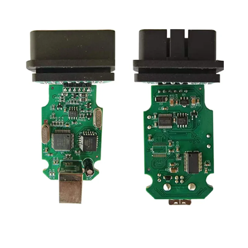 

OBD Adapter HEX-V2 V25.3 Multi-Language Diagnostic Cable Tool Code Readers & Scan Tools with CD OBD2 Adapter Wire for Car