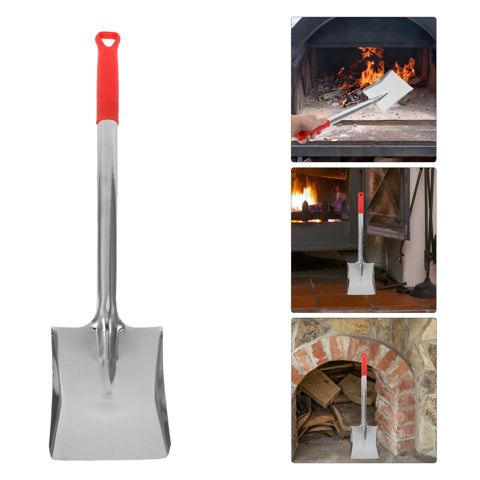 

Coal Ash Shovel Heavy Duty Fireplace Tool For Wood Stove Bbq Use Heat Resistant Hand Shovel Ash Removal