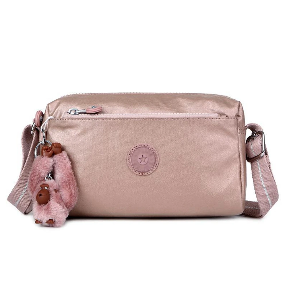 

Водонепроницаемая нейлоновая сумка-обезьяна, домашняя многоэтажная женская сумка через плечо для телефона, маленькая мягкая сумка Sweet Lady