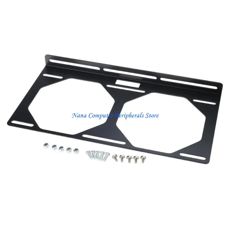 Soporte montaje del ventilador F68C para ventiladores 36 24 36 Cucharera computadora Ventilador