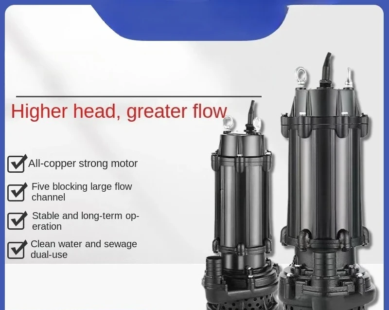 Sewage Pump High Lift Sewage Pump 380V