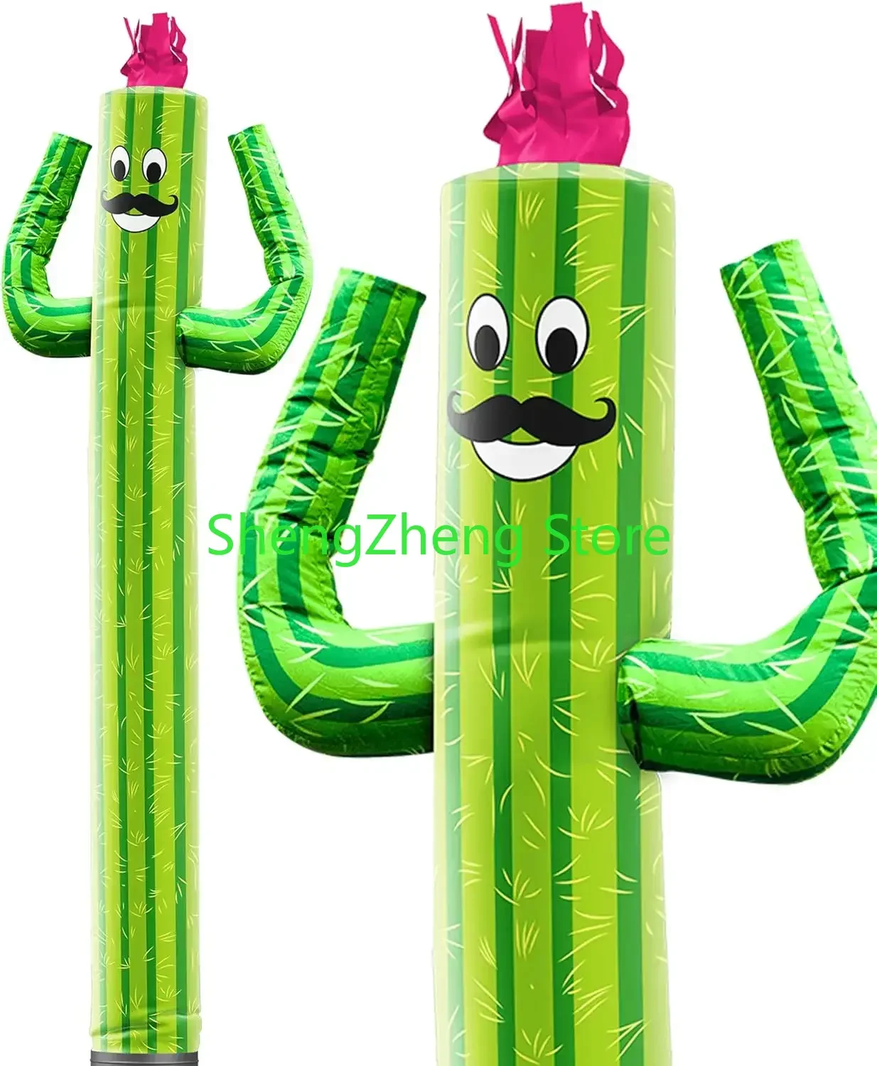 1Pcs 10FT Air Dancers Inflatable Tube Man Attachment -Tall Wacky Waving Inflatable Dancing Tube Guy (Blower Not Included）