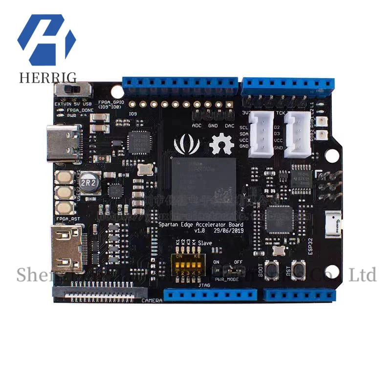 

Spartan7 Beginner Learning FPGA Edge Acceleration Xilinx Development Board WiFi Bluetooth ESP32 Arduino
