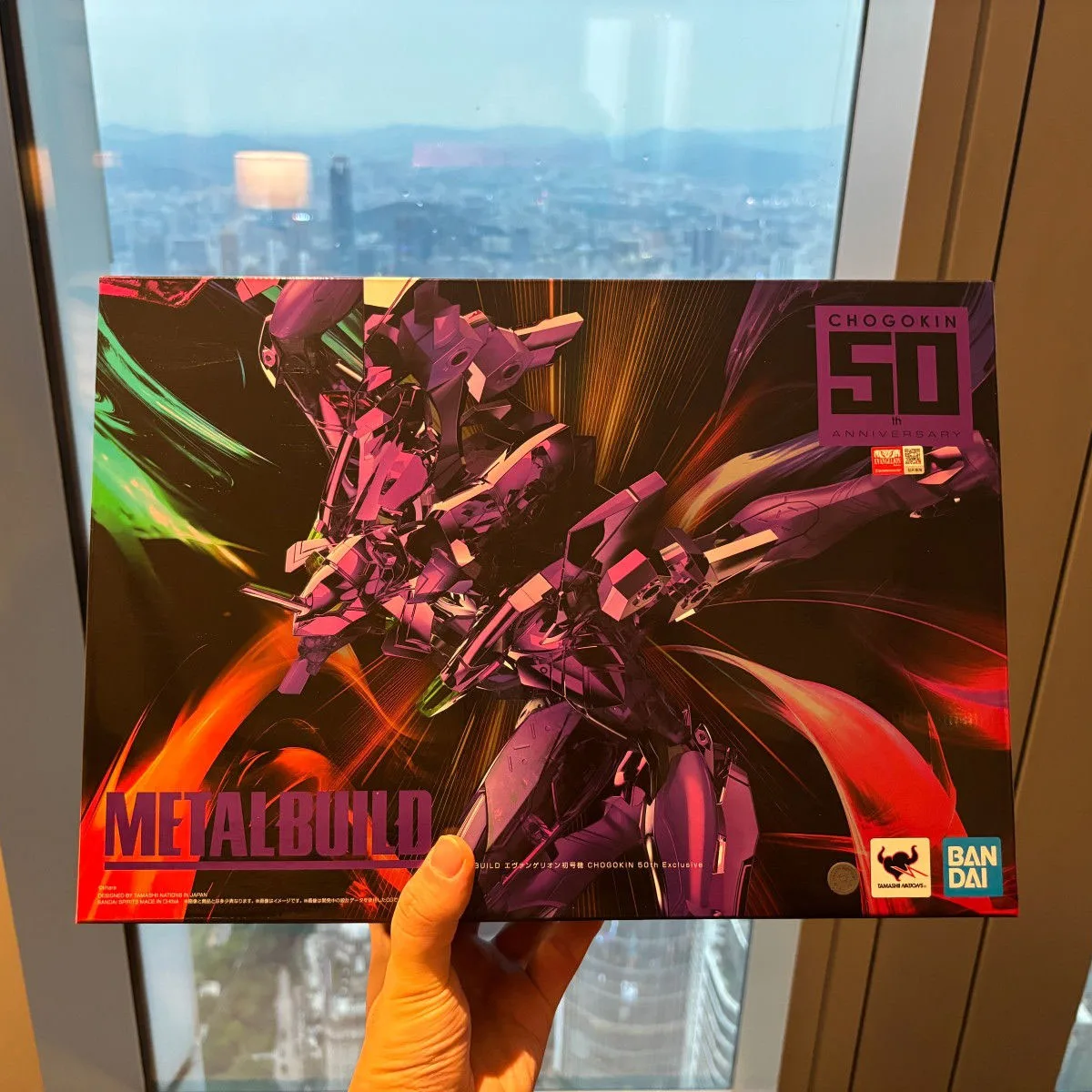 100% Original in Stock Bandai Spirits Metal Build Shin Seiki Evangelion EVA-01 Chogokin 50th Exclusive Collection Series