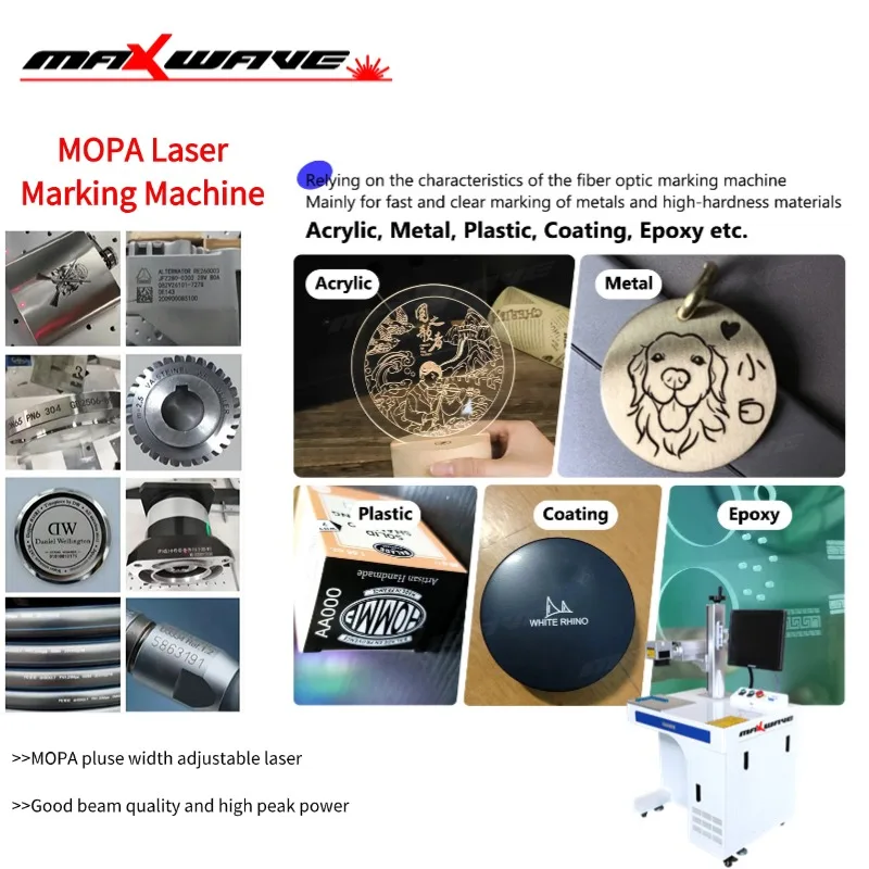 

Заводская прямая машина для маркировки волокна 3D Dynamic JPT Mopa 3D Рельефная глубокая гравировка Mopa Цвет Металл Сталь 3d для маркировки металла