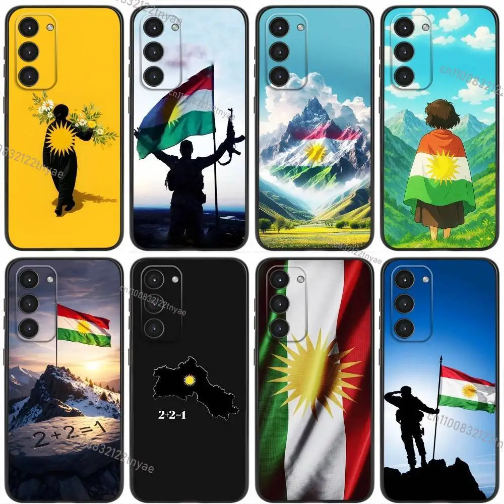 

Kurdistan Flag Art Emery Phone Case For Samsung Galaxy A20,21s,22,31,32,52,53,72,73,80,91 Soft Liquid Silicone Black Cover