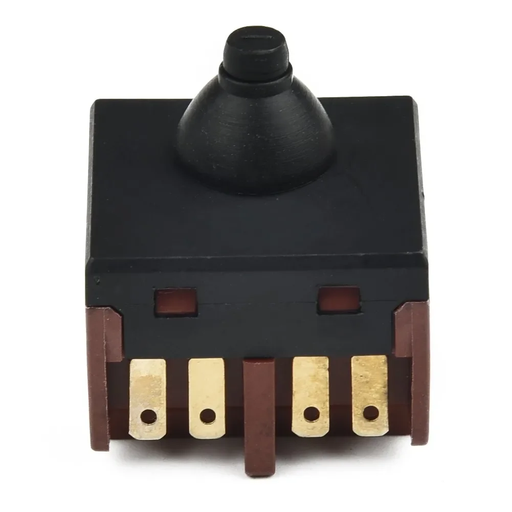 Sostituzione dell'interruttore a pulsante da 2 pezzi per accessori per utensili elettrici per smerigliatrice angolare da 100mm 4"