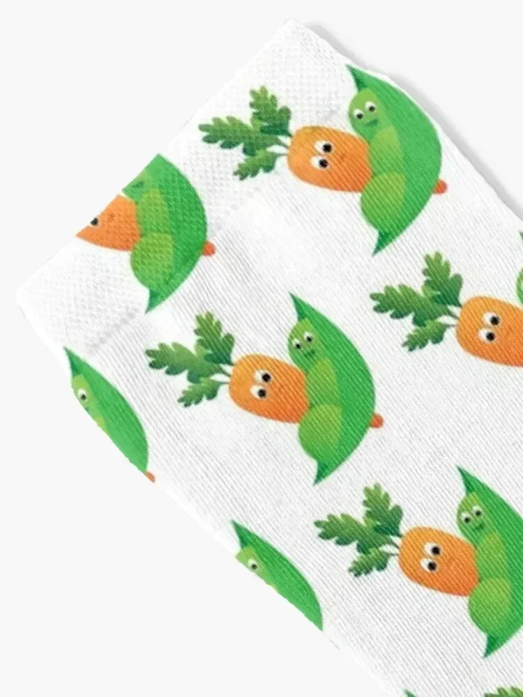 Peas & Carrots Socks hockey Novelties FASHION winter gifts Socks For Girls Men's