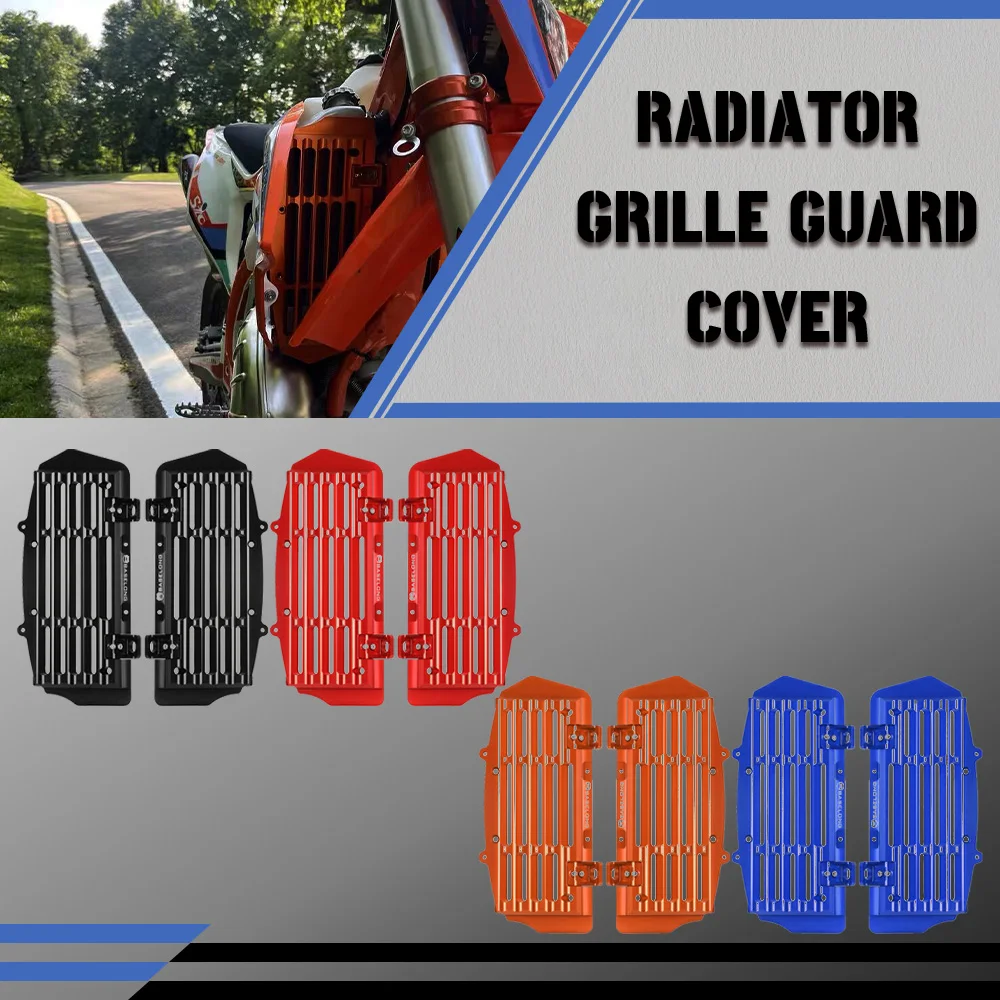 Radiator Grille Guard Cover for 250XCF-W 2016 350 Freeride 450XCW 2017 450SMR 2021-2022 450 Rally Replica 450XCF-W 2023 Motor