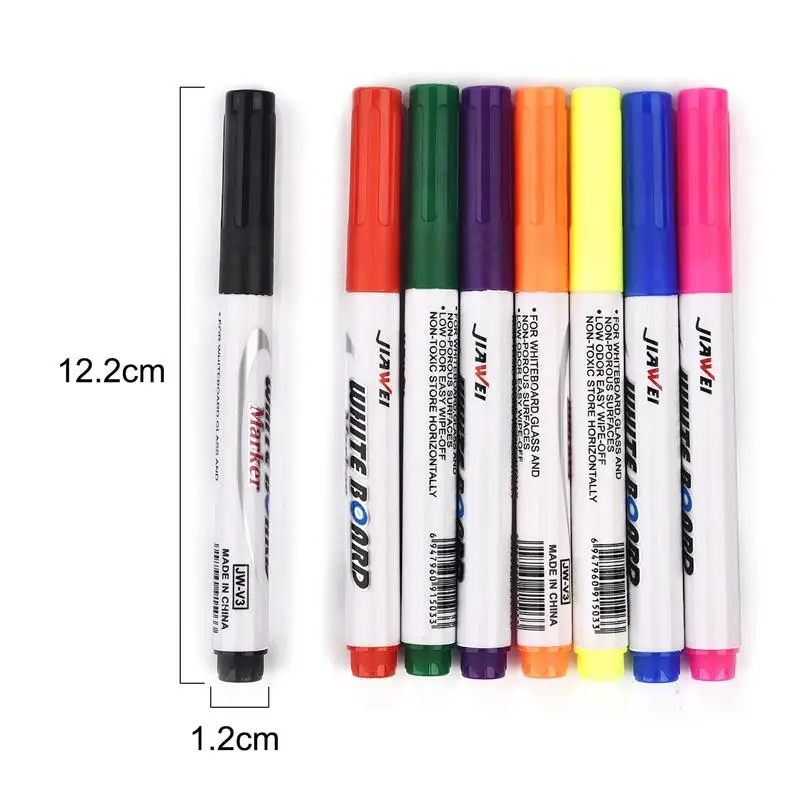 Stylo Magique OSDUE – 12 Couleurs – Marqueur Flottant Sur L’eau – Peinture Sur Cuillère – Jouet éducatif – Dès 2 Ans
