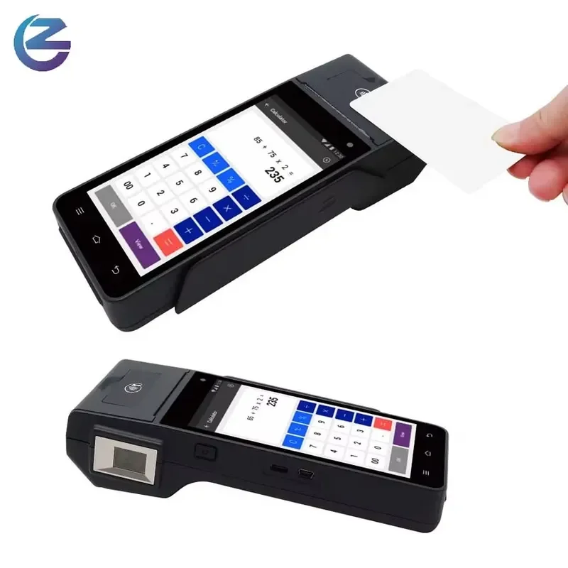 Z90 Supermarket 6digit Handheld Pos Terminal 2gb Ram With In-built Thermal Printer Free Sdk Online Food Ordering of Pos