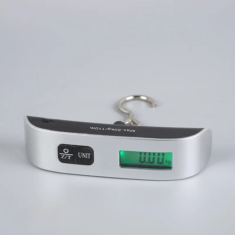 Portable Scale Digital LCD Display 110lb/50kg Electronic Luggage Hanging Suitcase Travel Weighs Baggage Bag Weight Balance Tools