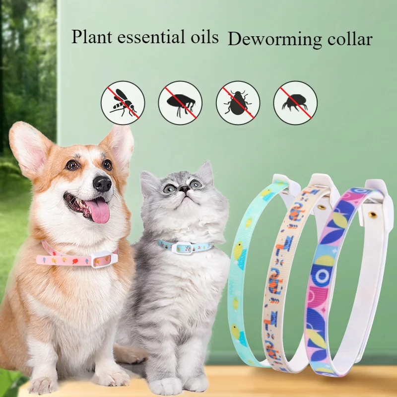 

Pet Essential Oil Collar Can Be Adjusted To Avoid Mosquitoes Mites Cats Dogs Collars Necklaces Can Be Cut Chains Pet Supplies