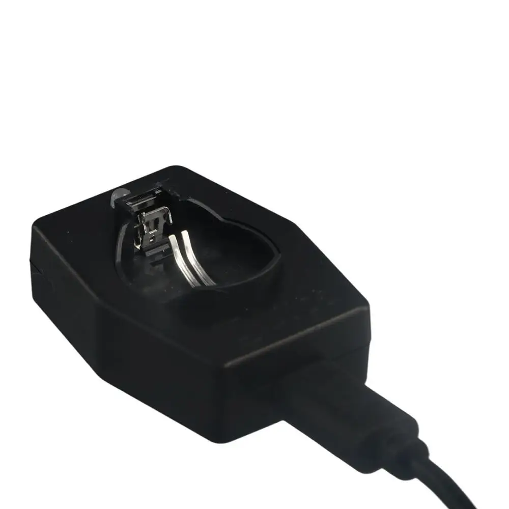 Type-C Port Button Battery Charger with Light Lightweight Lithium Coin Charger Mini Compatible LIR2032 Battery USB Charger