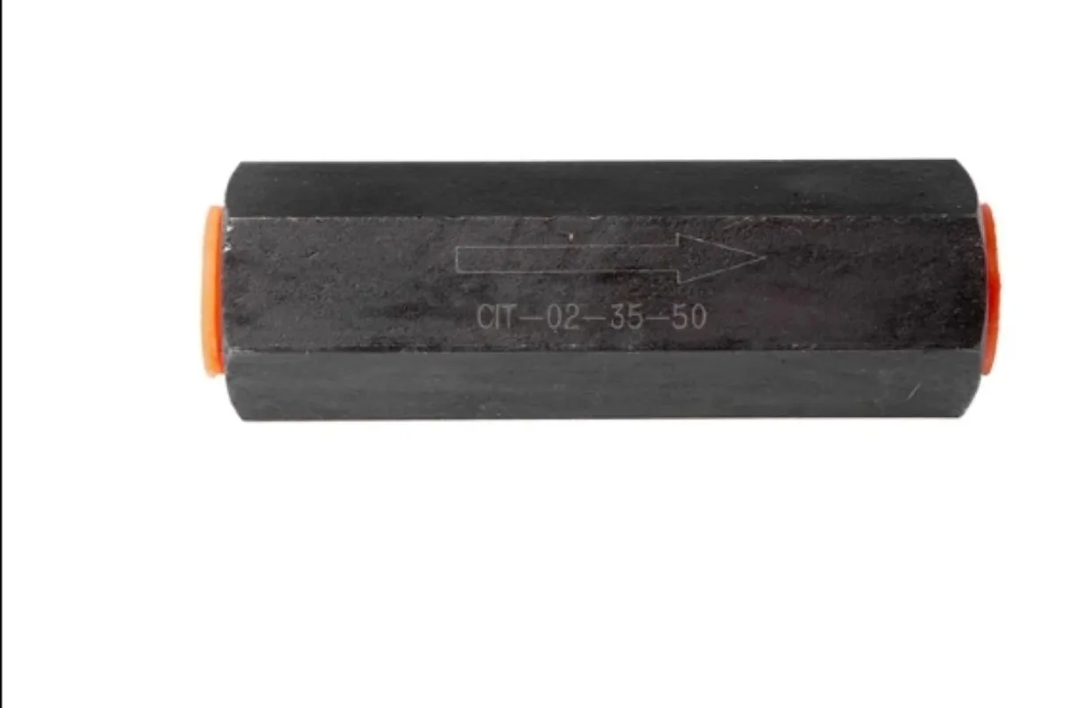Yuken brand one-way check valve, hydraulic straight-through pipe type check valve CIT-06-04-50/35-50(PT3/4)