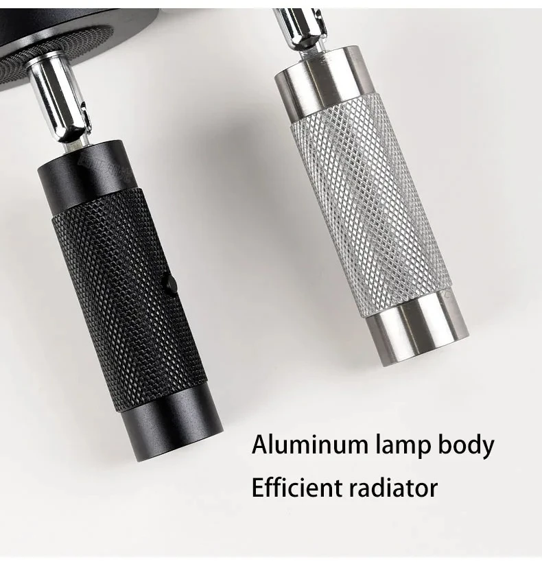 Led Spotlight Silver Small Mini Surface Mounted Spot Light Wine Cabinet Jewelry Display Store Lamp 3W 5W COB Foco Home Hotel