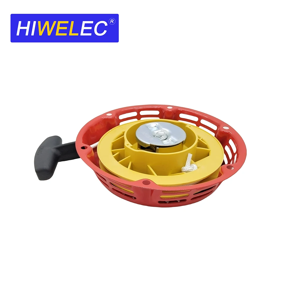 Manual Pull Recoil Starter 168F 170F 2-3KW Power Generator Starter Pull Start Assembly Engine Part Start Puller Disc