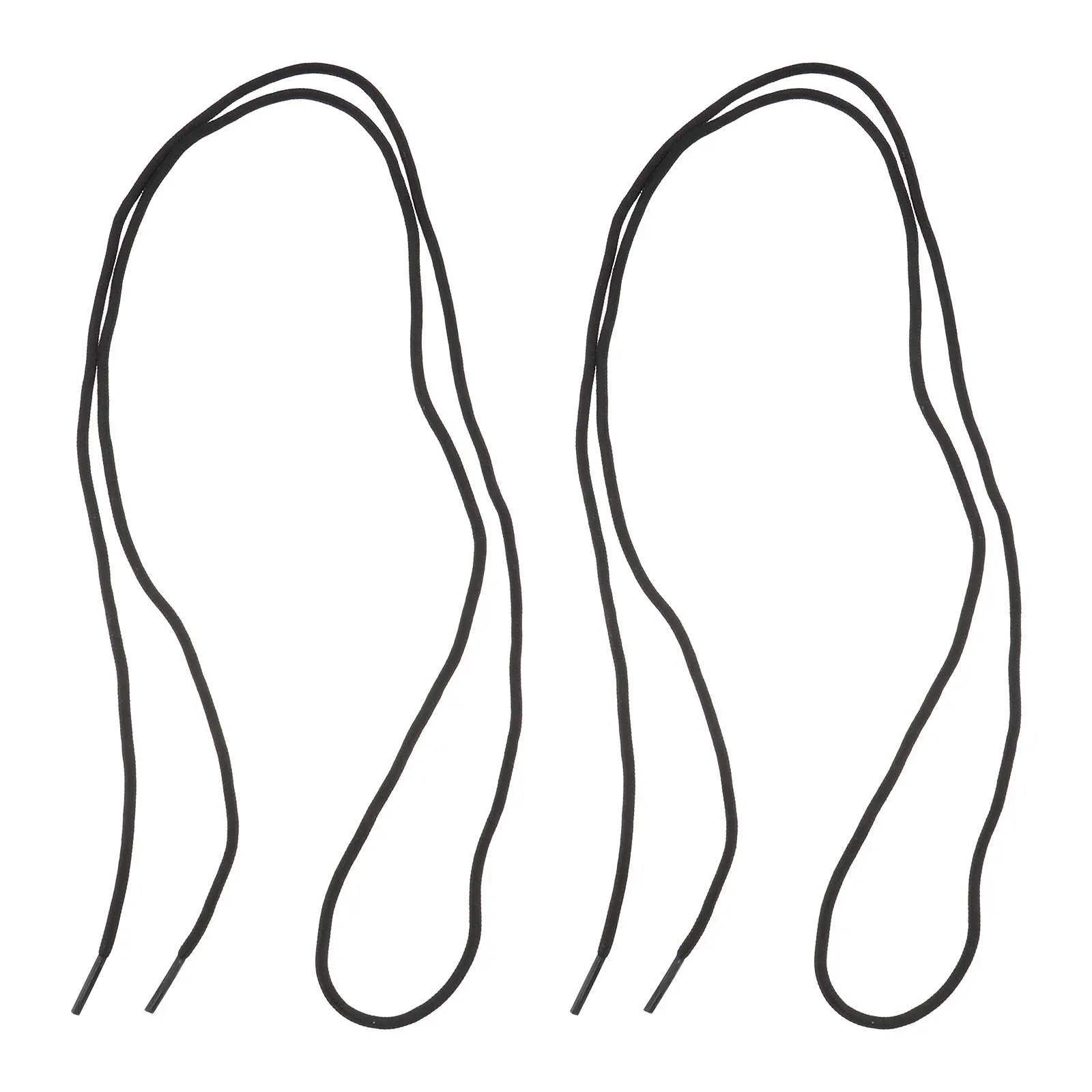 

Round Flat Shoelaces Fancy Decorative Casual Elastic for Sneakers Accessories Man