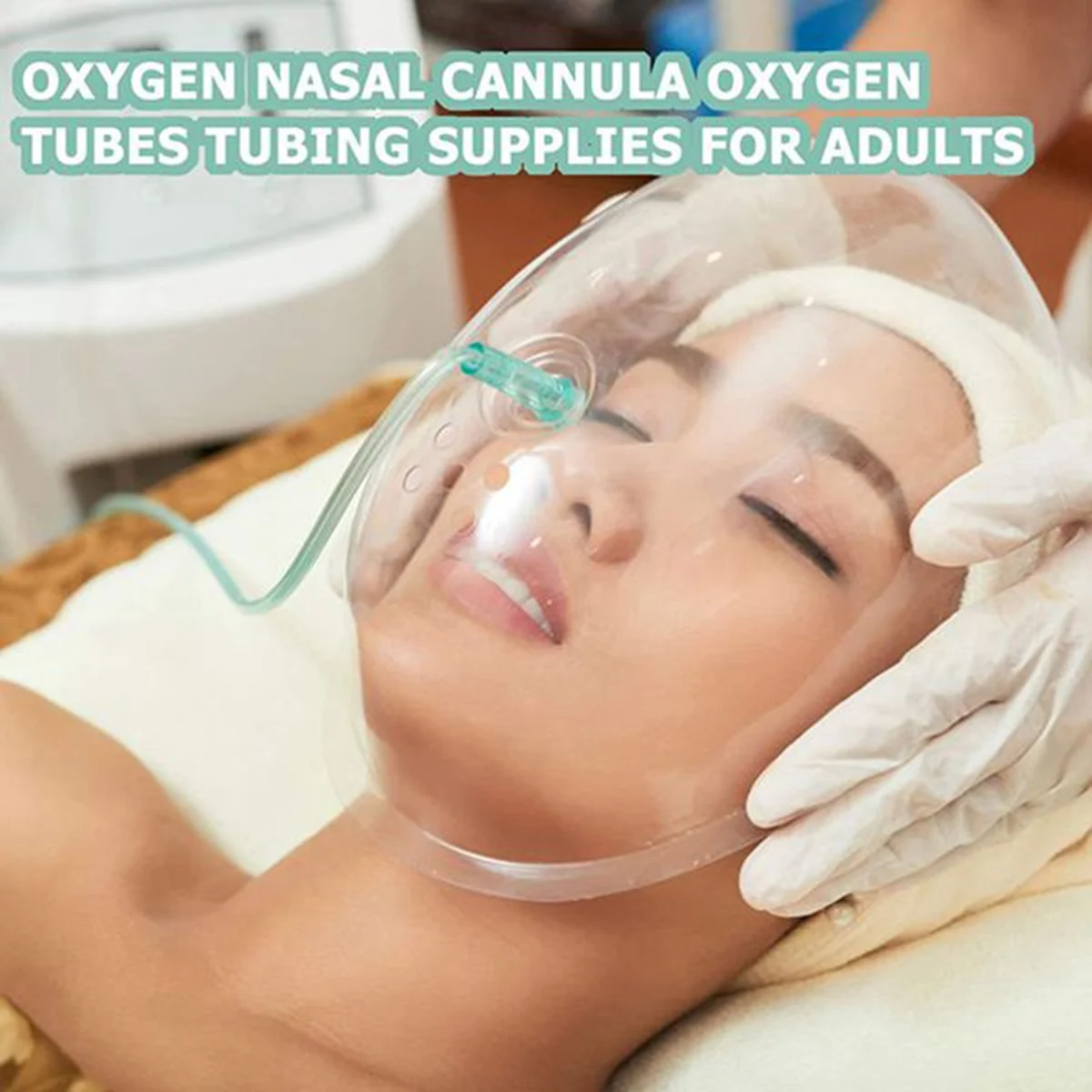 Newest! 15Pcs Oxygen Cannulas 2 Meters Nasal Cannula Soft Nasal Oxygen Tubing O2 Cannula for Adults