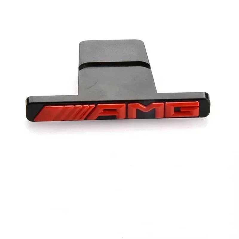 For Mercedes Benz 3D AMG Logo Emblem Car Front Grille Badge Car Styling AMG W124 W168 W169 W176 W177 W202 W203 W204 W205 W210 view 2