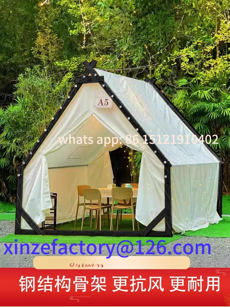 

Be suitable for outdoor camping Star tent camp Internet celebrity customizable