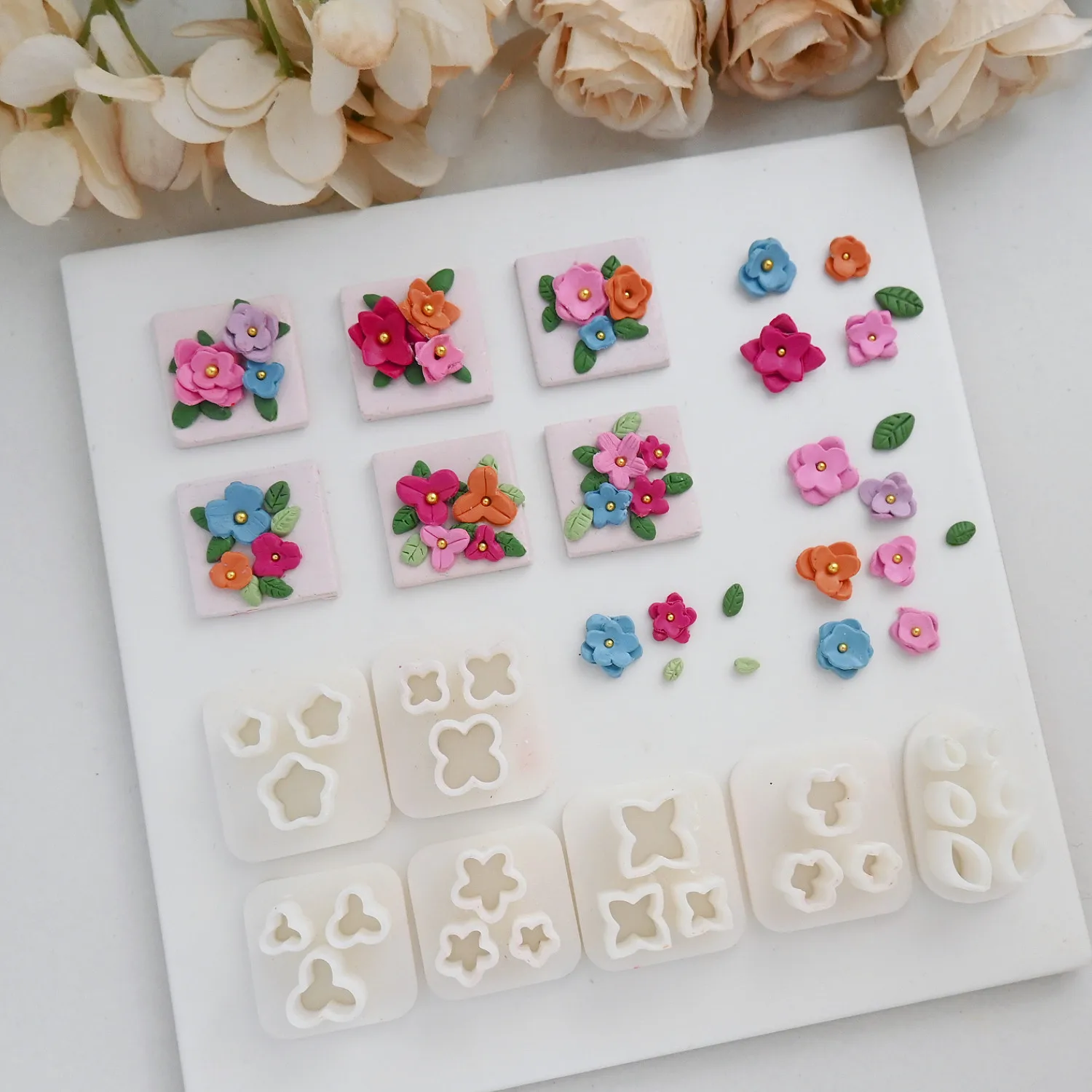 Petal Flower Polyme…