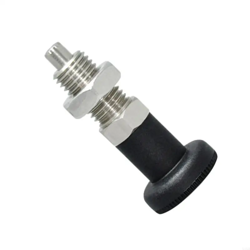 L1EA Sturdy Locking Knob Plunger with Fine Thread Screw Indexing Pin 4 Sizes