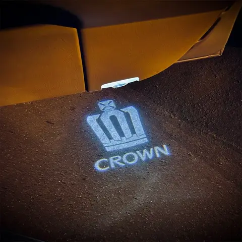 For Toyota Crown JZS171 JZS171W JZX175 JZX171 GRS180 GRS181 GRS182 GRS200 car led Door Welcome Lights Logo Lamp Auto Accessories 8 best sales toyota crown door light - №1