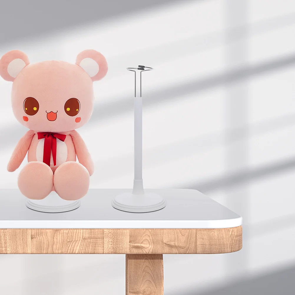 

2 Pcs Small Child Figurine Display Shelf Dollhouse Stainless Rack