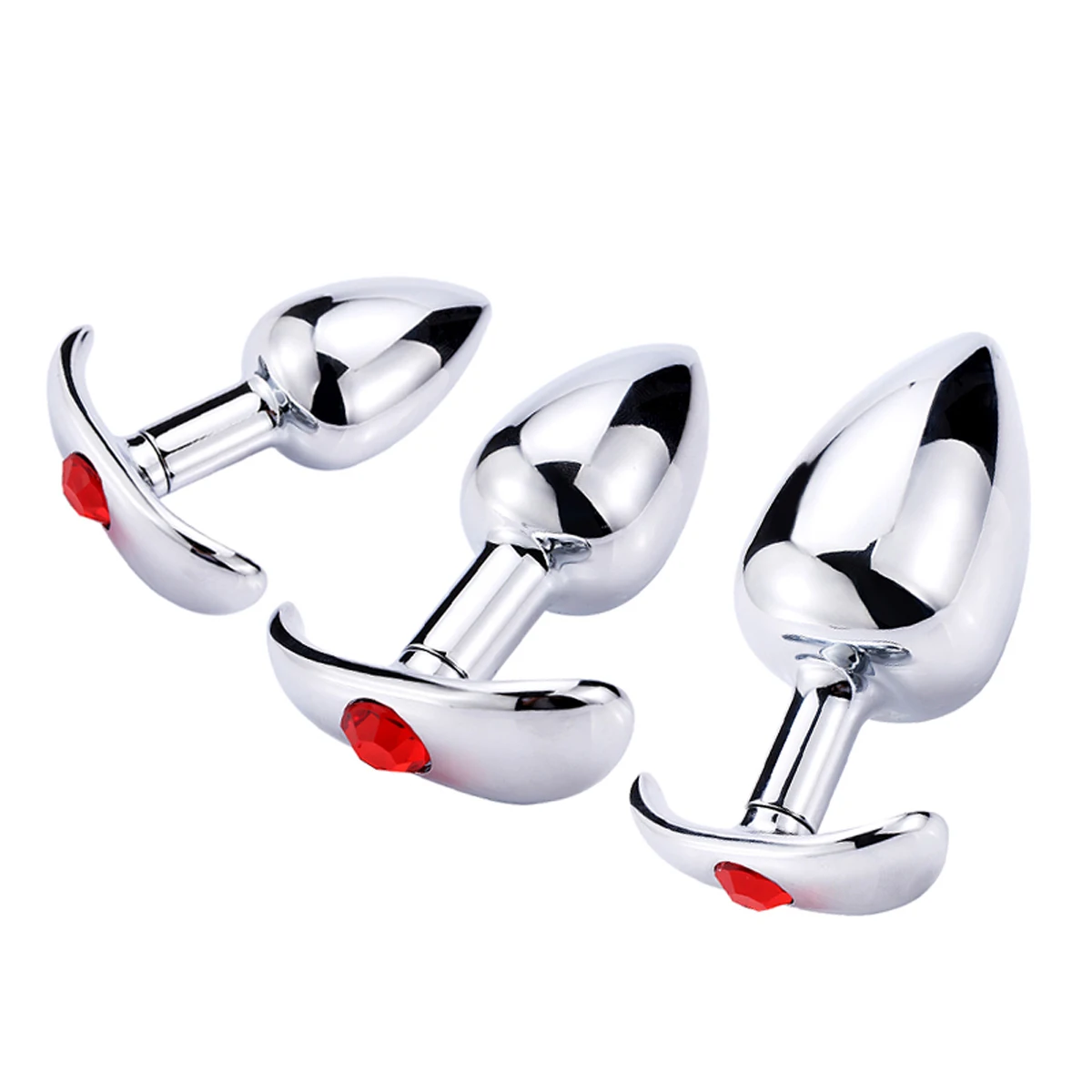 الشرج الخرز المعادن بعقب المكونات انفصال الشرج موسع تدليك البروستاتا G-بقعة تحفيز ملابس خارجية الكبار Masturbaror الجنس لعب #2