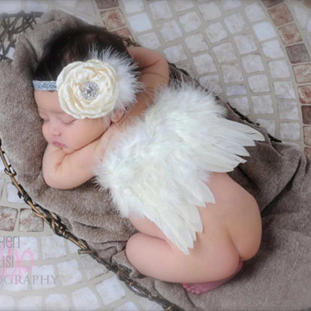 2 pezzi abiti per bambini per bambini ala foto abbigliamento costume set puntelli per fotografia centinaia giorni vestiti per neonati costume per bambini