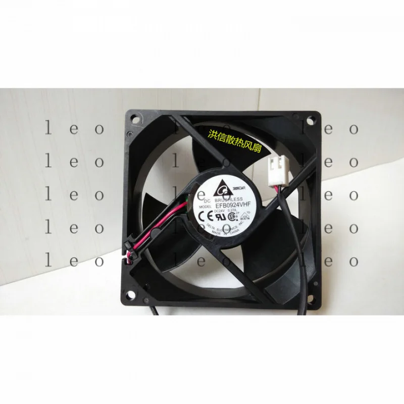 

DD 1 PCS Delta Fan EFB0924VHF DC 24V 0.27A 90*90*32MM 9CM 2 PIN cooling fan