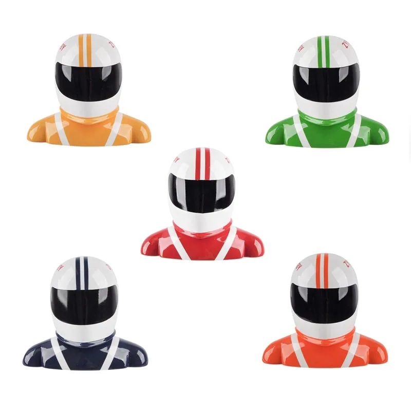 1PC Pilot Figure Doll 1/6 Scale Racing Driver Head Model For RC Fixed Wing Miniature Aviator Ornament RC Plane Upgrade Parts