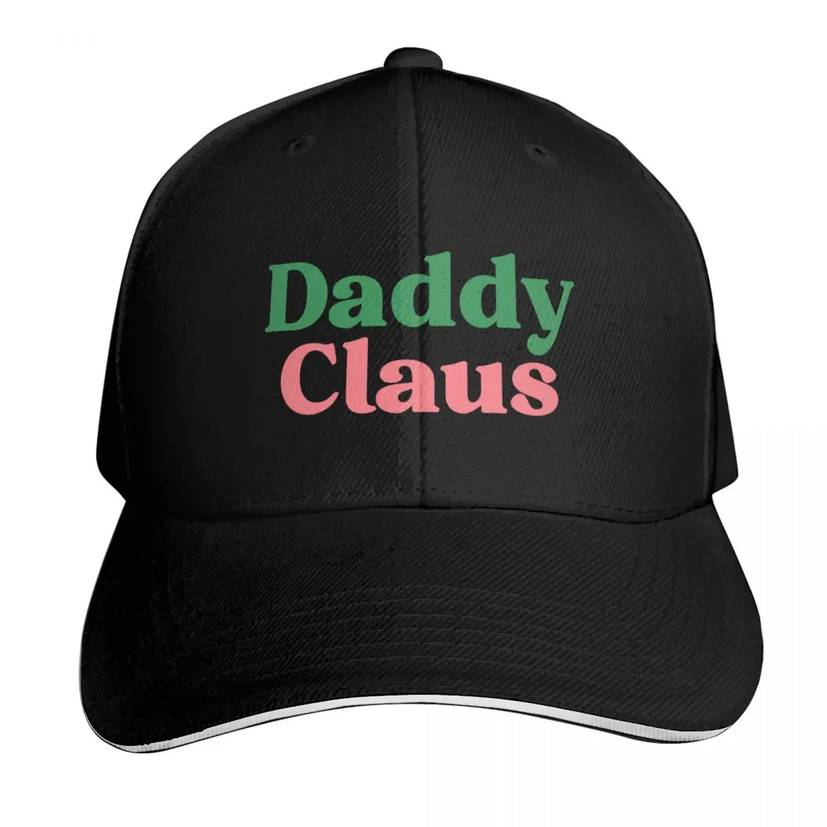 Daddy Claus Baseball Cap Adjustable Buckle Closure Moisture Wicking Quick Dry Curved Brim Classic Fit