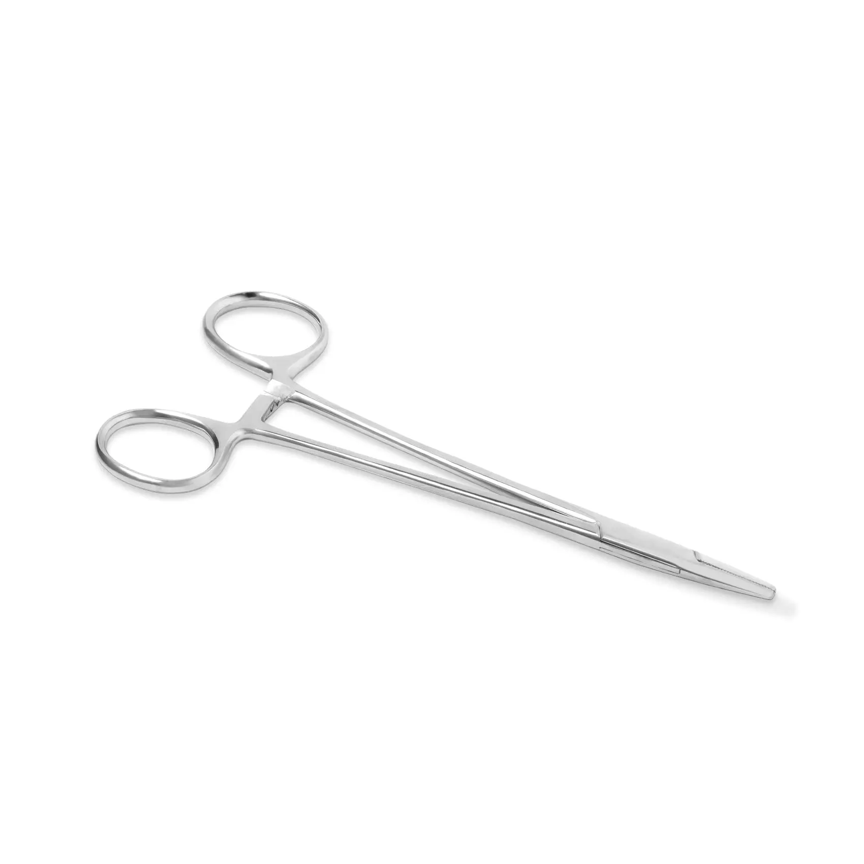 Needle Holder Clamps Driver Needle Driver with Tungsten Carbide Cross Serrated Inserts, Protector Dental Suture Practice Needle