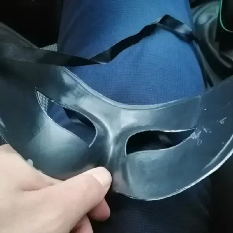 Festa di Halloween Mezza maschera Cosplay Masquerade Maschera retrò Anonimo Guy Man Fawkes Fancy Dress Costumi per adulti Accessorio