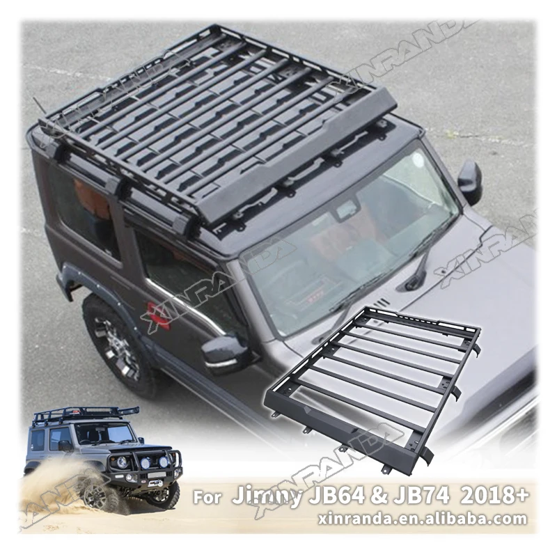 

Aluminum Alloy Cargo Roof Rack Bar for suzuki 2019 2020 2021 Jimny JB74 JB64 JB74w