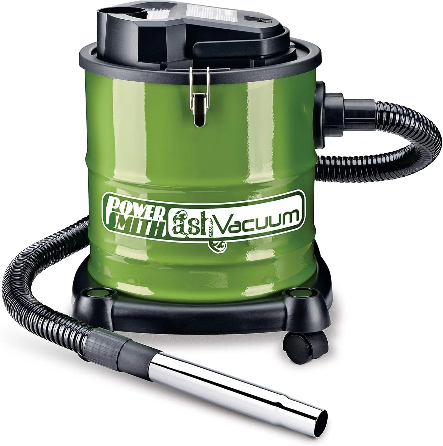 PAVC101 10 Amp Ash Vacuum,Green / Black Includes: Metal Hose, Metal Nozzle, Wheeled Base