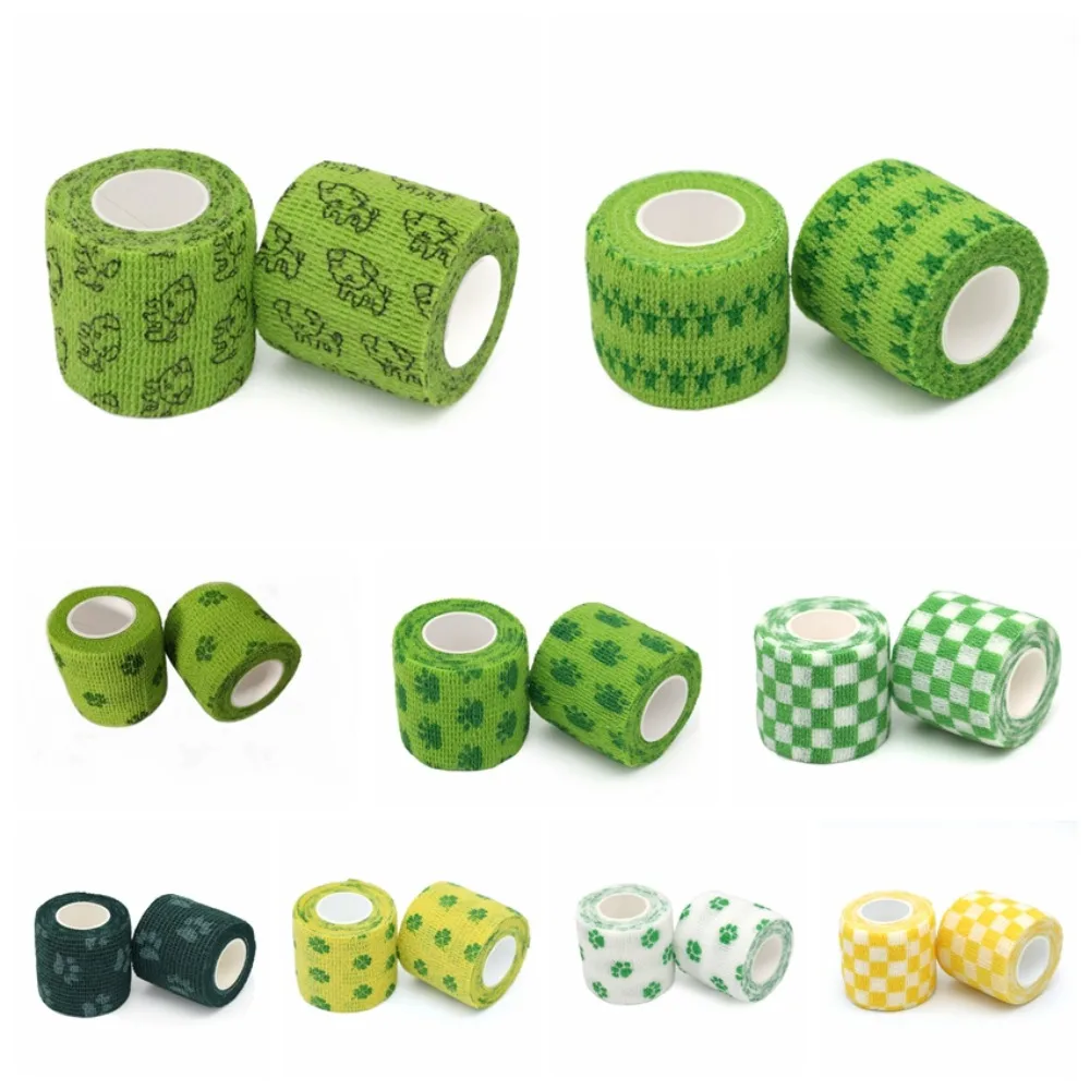 

Elastoplast Animal Pattern Bandage Non-woven Breathable Finger Bandage Self-adhesive 5cm Colorful Breathable Elastic Bandages