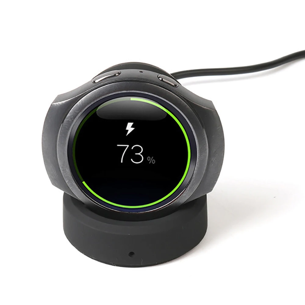 Drahtlose Schnellladestation für Samsung Gear S3/S2 Frontier Uhr Ladekabel für Samsung Galaxy Watch S2/S3 46 mm/42 mm Ladung