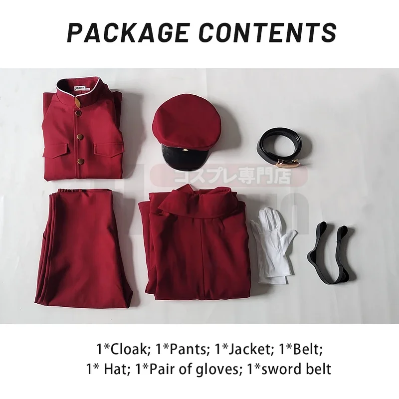 FC6HOLOUN بونغو أنيمي Suehiro Tetchou Okura Teruko Jouno Saigiku تأثيري حلي شعر مستعار كبير الحجم بطانة عباءة سترة السراويل Hal @ FC8!