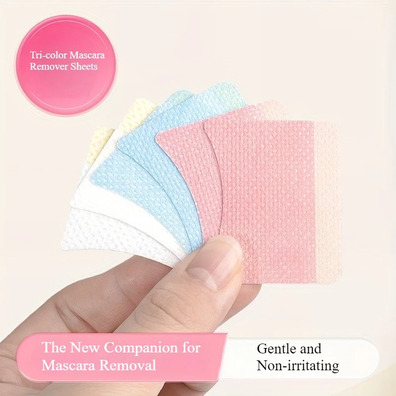 แผ่นรองอายแชโดว์แบบไม่มีขน 40 ชิ้น/แพ็ค, แผ่นเจลรองอายแชโดว์แบบไม่มีขน, ป้องกันคราบเครื่องสำอางสำหรับต่อขนตา